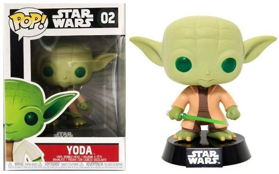 black packaging Star Wars Yoda n°02 - Funko Pop! 