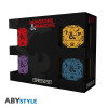 Dungeons and Dragons - Set 4 tasses espresso D20