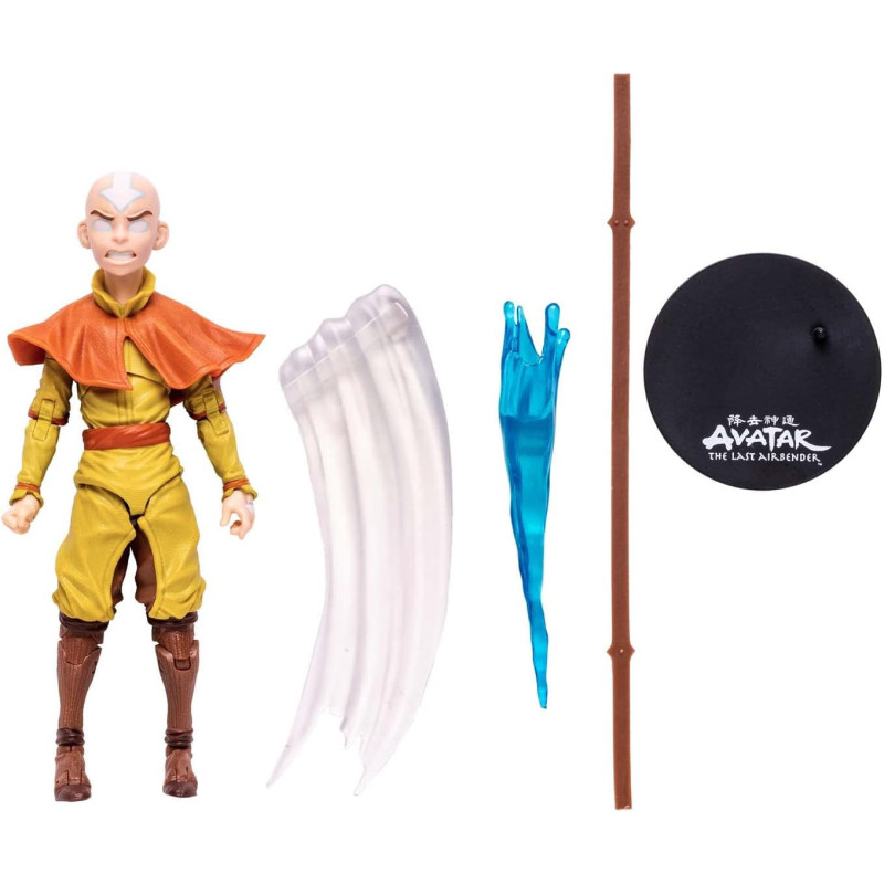 Avatar : The Last Airbender - Figurine Aang Avatar State (Gold Label) 17 cm