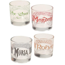 Lord of the Rings - Set de 4 verres à shot