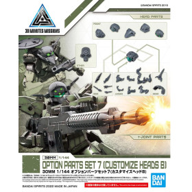 30MM - 30 Minutes Mission - 1/144 Option Parts Set 7 (Customize Heads)