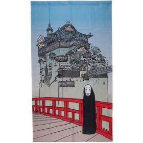 Spirited Away (Chihiro) - Rideau japonais Aburaya & Kaonashi 150 x 85 cm