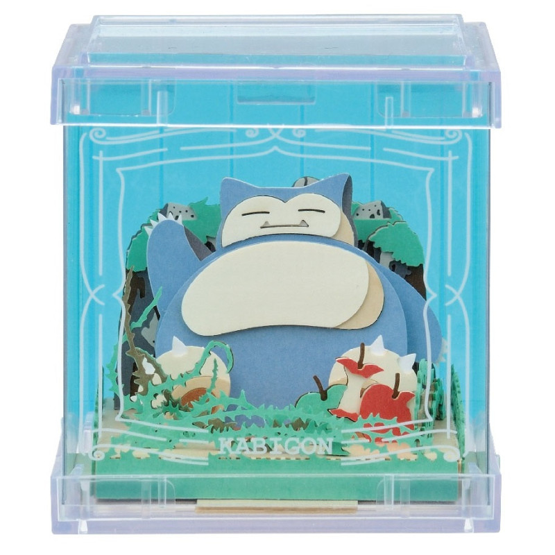 Pokemon - Théâtre de papier Cube Ronflex