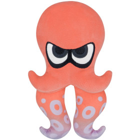 Splatoon 3 - Peluche 22 cm Octopus rouge