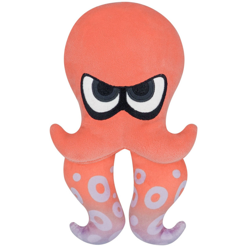Splatoon 3 - Peluche 22 cm Octopus rouge