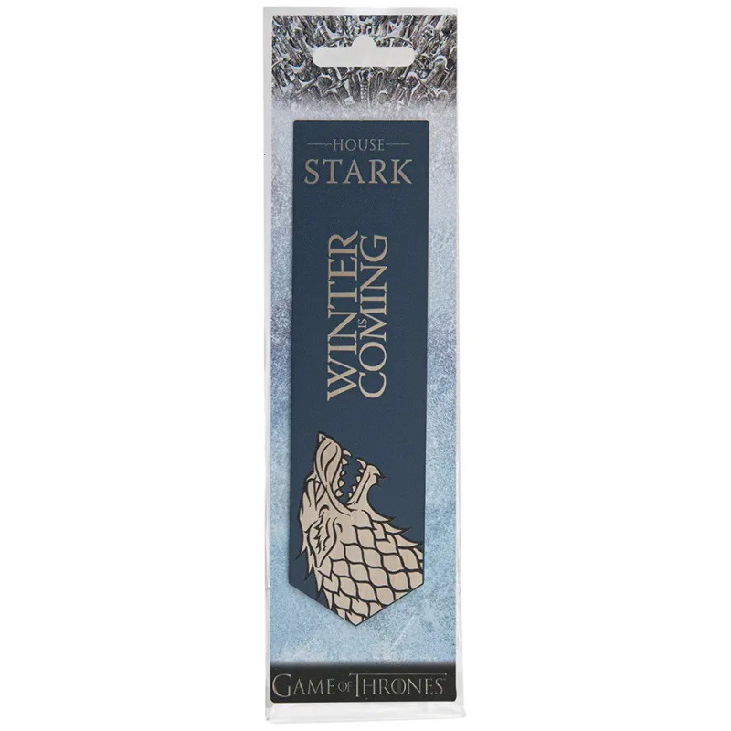 Game of Thrones - Marque-page métal Stark