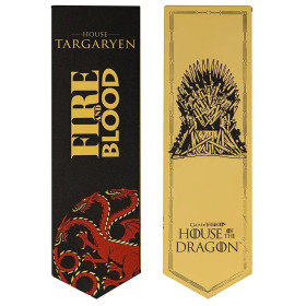 Game of Thrones - Marque-page métal Targaryen