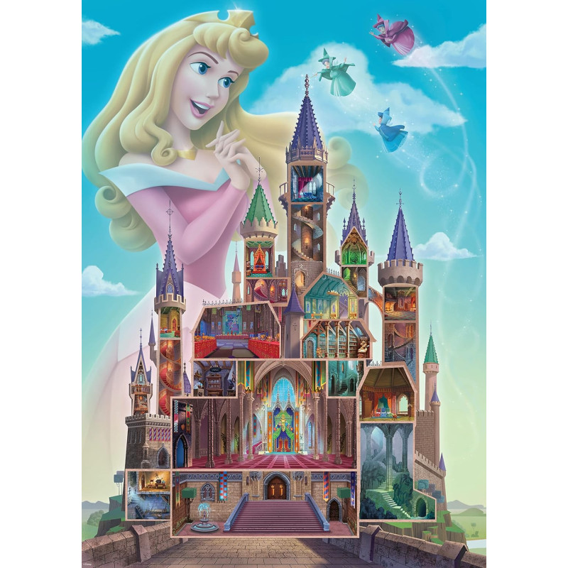 Disney - Puzzle Castle Collection : Aurore (La Belle au Bois Dormant) 1000 pièces