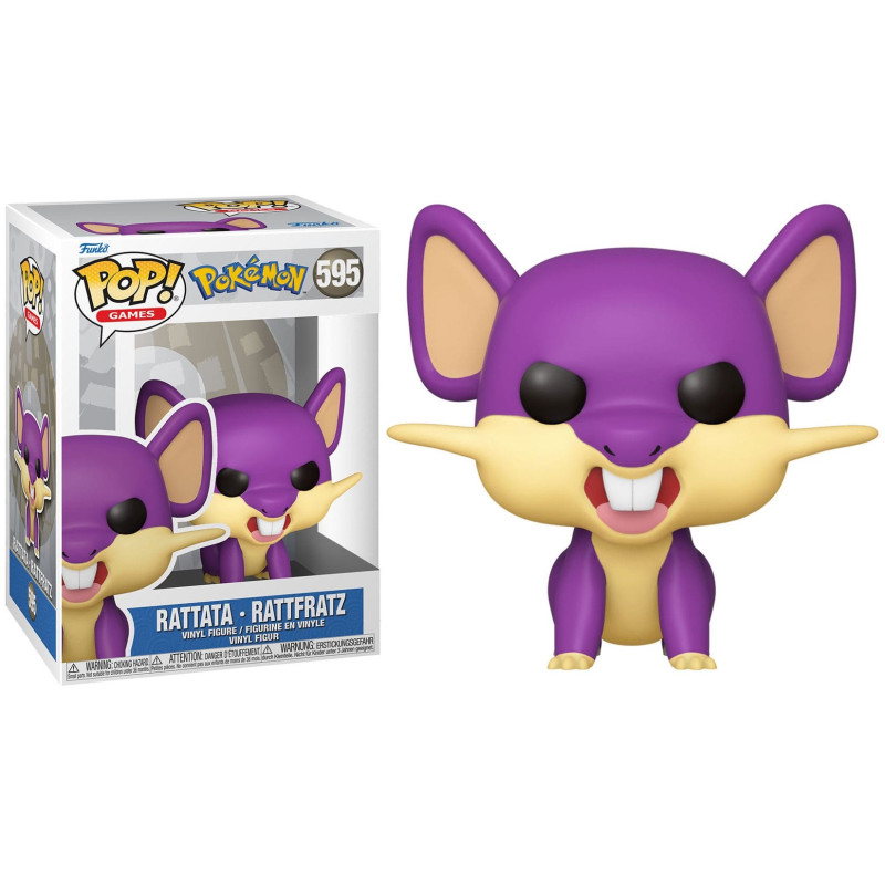 Pokemon - Pop! - Rattata (Rattfratz) n°595