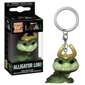 Marvel Studios : Loki - Pop! Pocket - Porte-clé Alligator Loki