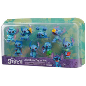 Disney - Set de 8 figurines Stitch 5 cm