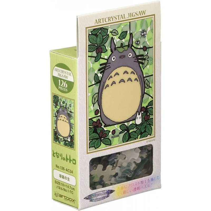 Mon voisin Totoro - Puzzle Art Crystal Totoro Gris (126 pièces)