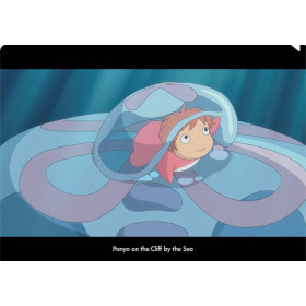 Carnet de notes Ponyo & Sosuke - Ponyo sur la falaise