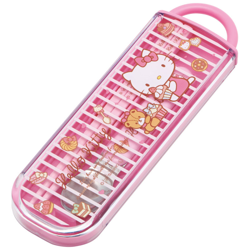 Hello Kitty - Set de baguettes + cuillère