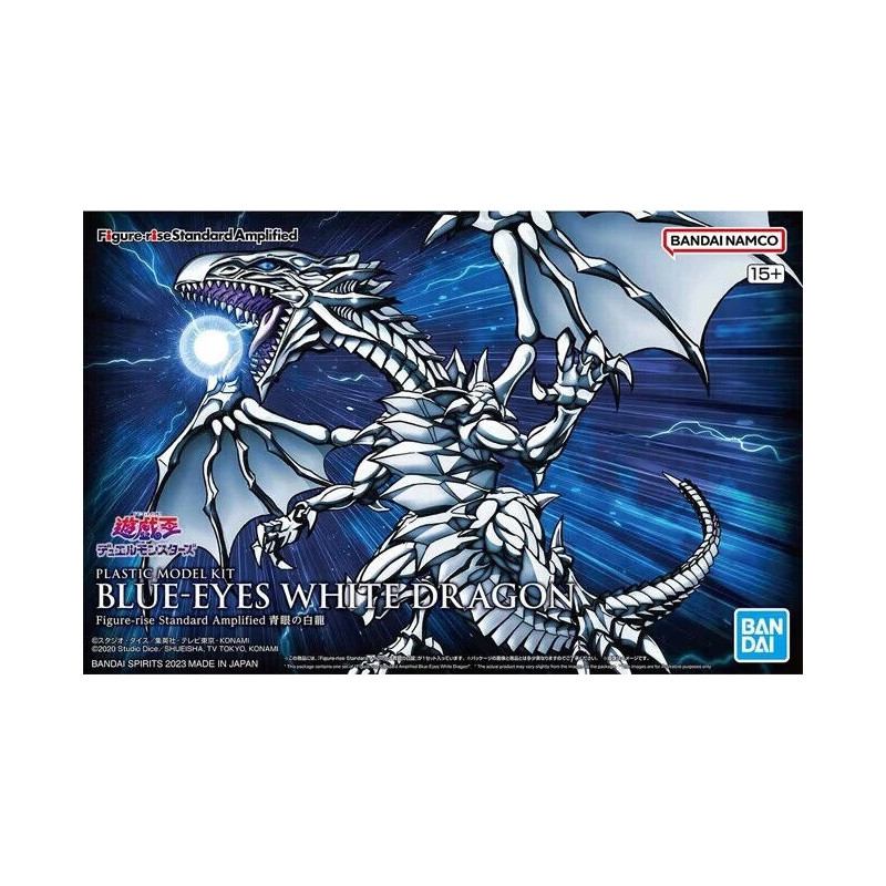 Yu-Gi-Oh! - Maquette Figure-Rise Standard Amplified Blue-Eyes Blanc Dragon