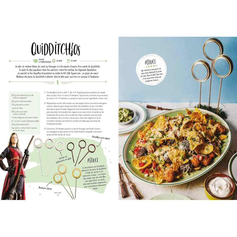 Harry Potter - Le livre de cuisine officiel - Super facile. Plus de 40 recettes inspirées des films