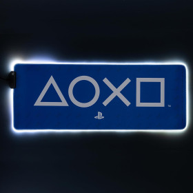Playstation - Sous-main tapis de bureau desk mat lumineux