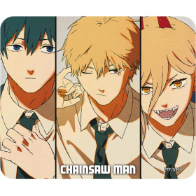 Chainsaw Man - Tapis de souris Denji, Aki & Power