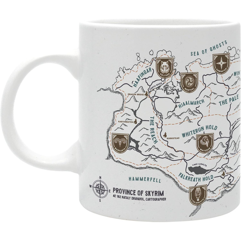 Skyrim - Mug 320 ml Carte