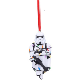 Star Wars - Ornement sapin en résine Stormtrooper In Fairy Lights 9 cm