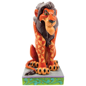 Disney : Le Roi Lion - Traditions - Statue Scar Personality Pose