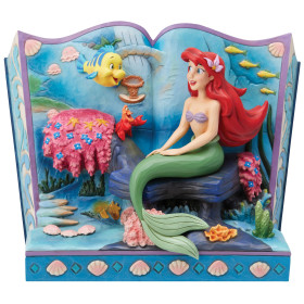 Disney : La Petite Sirène - Traditions - Statue Little Mermaid Storybook