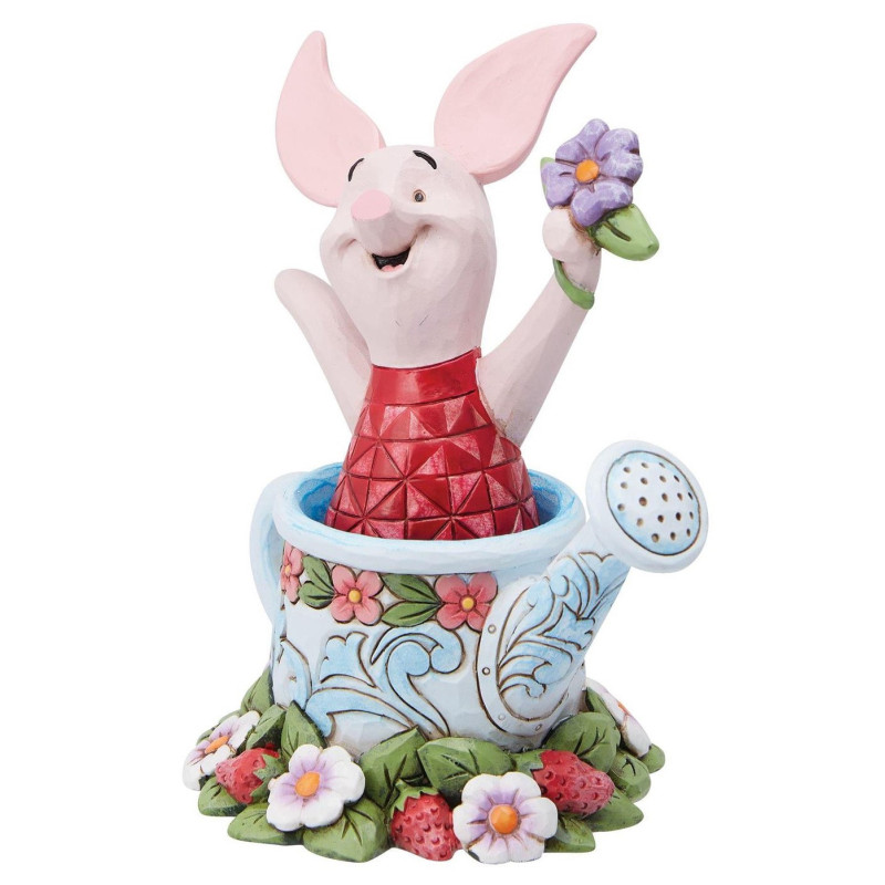 Disney : Winnie l'Ourson - Traditions - Statue Porcinet Dans L'arrosoir