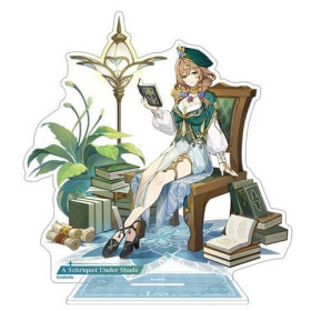 Genshin Impact - Diorama acrylique Teyvat Style Series Lisa: A Sobriquet Under Shade 15 cm
