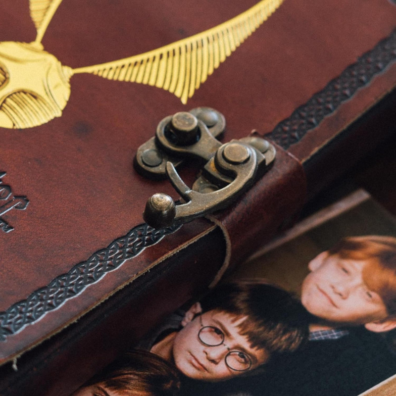 Harry Potter - Carnet de Voyage cuir vintage