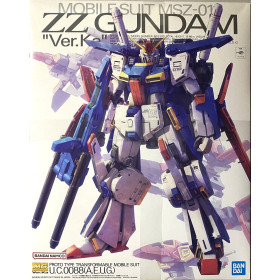 Gundam - MG 1/100 MSZ-010 ZZ Gundam Ver. KA