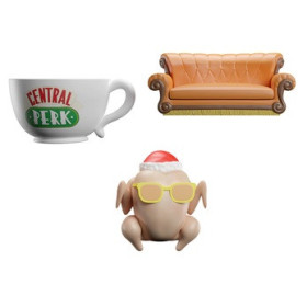 Friends - Set de 3 ornements de sapin