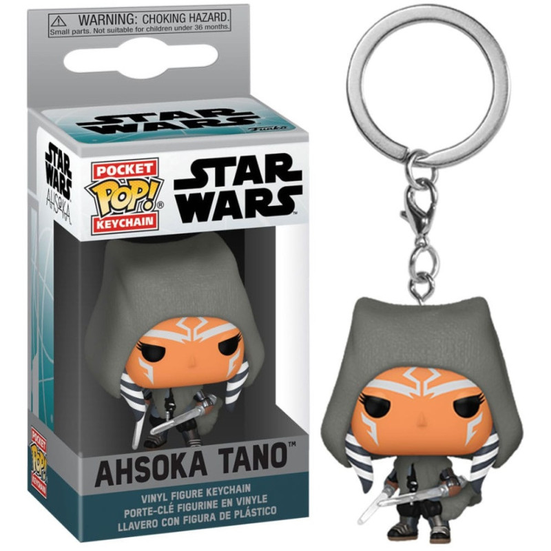 Star Wars - Pop! Pocket - porte-clé Ahsoka Tano