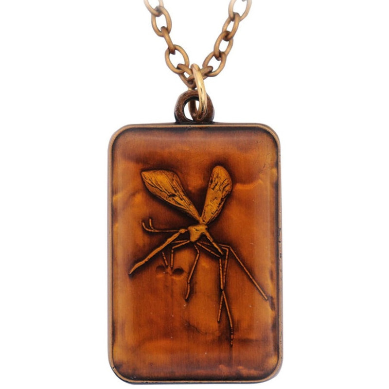 Jurassic Park - Collier Mosquito in Amber 9995 exemplaires