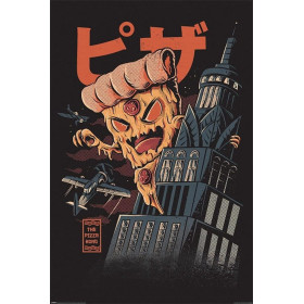 Ilustrata - grand poster Pizza Kong (61 x 91,5 cm)