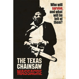 Texas Chainsaw Massacre - grand poster Leatherface (61 x 91,5 cm)