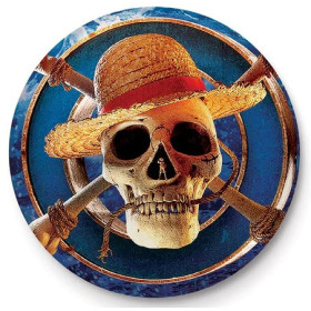 One Pice - Badge Live Action (Straw Hat Logo Icon)