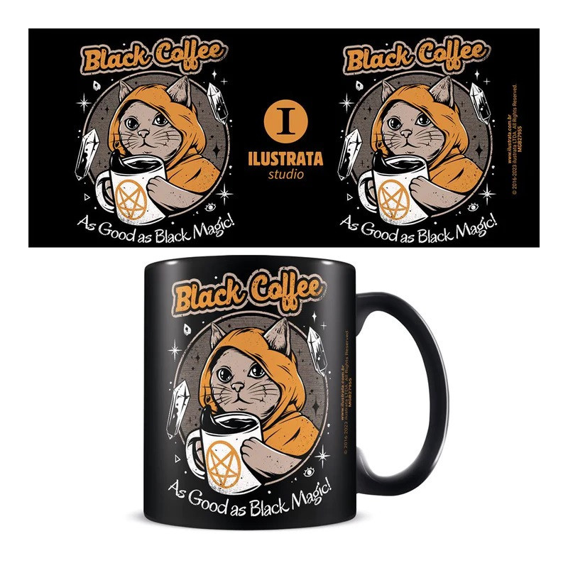 Ilustrata - Mug Black Coffee Magic