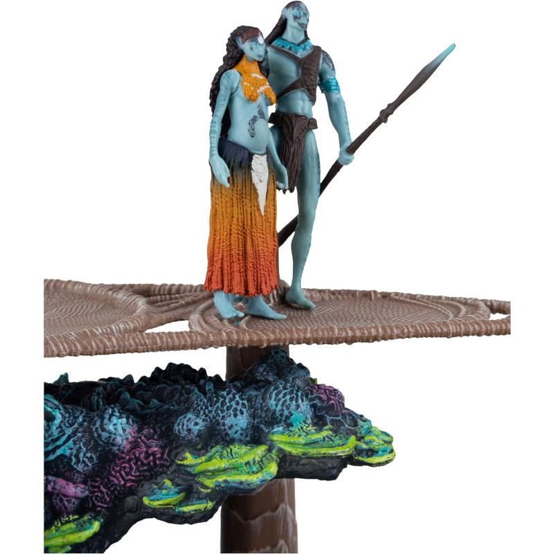 Avatar : The Way of Water - Figurines Metkayina Reef with Tonowari and Ronal