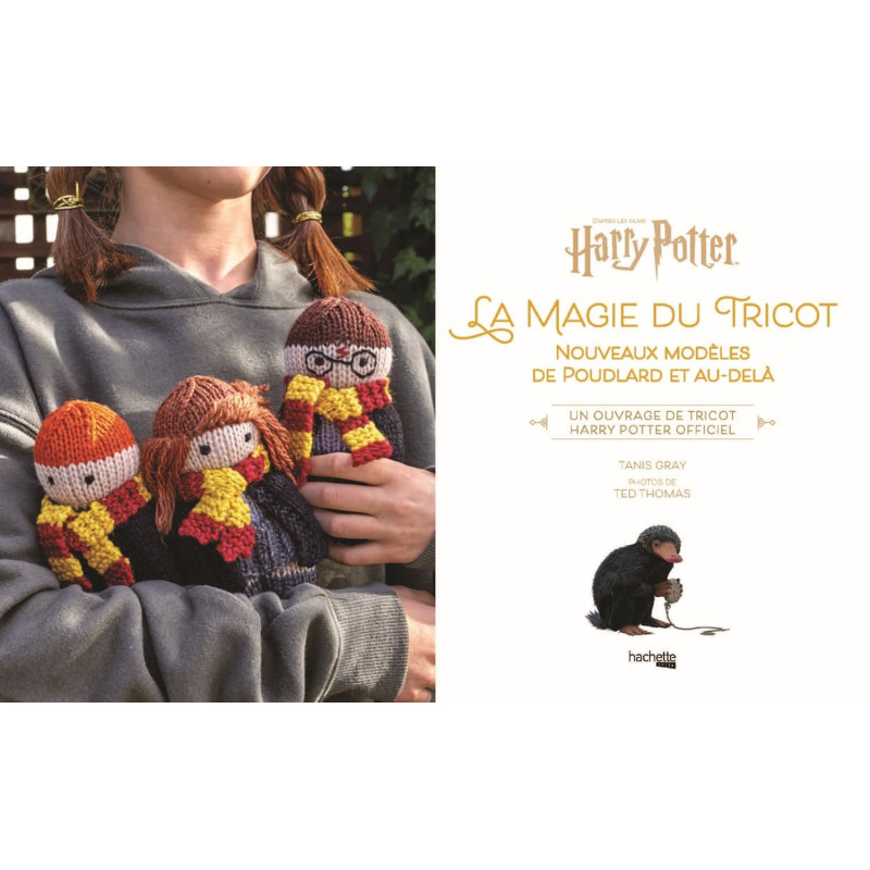 La magie du tricot : Le livre officiel des modèles de tricot Harry Potter