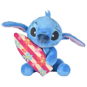 Disney - Peluche Stitch with Surfboard 25 cm