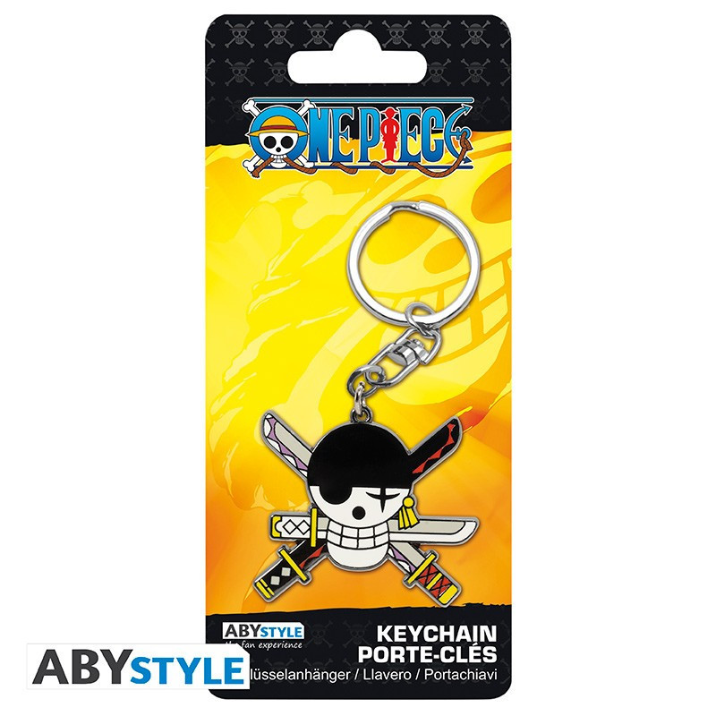 One Piece - Porte-clé métal Zoro Logo