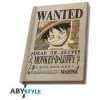 One Piece - Carnet A5 Wanted Luffy