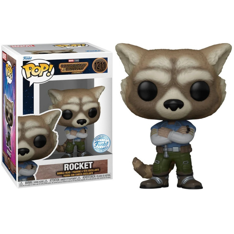 Guardians of the Galaxy 3 - Pop! - Rocket Raccoon n°1211
