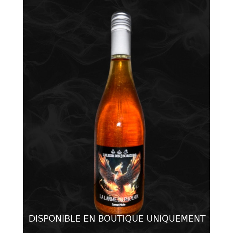 Boisson Potion La larme du Phoenix (limonade goût pêche) 75 cl