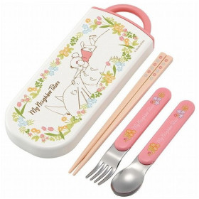 Mon voisin Totoro - Set de baguettes + cuillère + fourchette Mei & Totoro