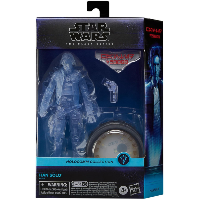 Star Wars - Black Series 6" Holocomm Collection : Han Solo 15 cm