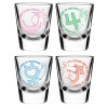 Sailor Moon - Set de 4 verres à shot Guerrières