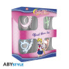 Sailor Moon - Set de 4 verres à shot Guerrières