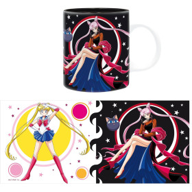 Sailor Moon - Mug 320 ml Moon vs Black Lady