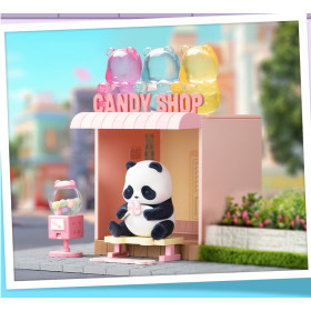 Panda Roll Shopping Street - Art toy Modèle B